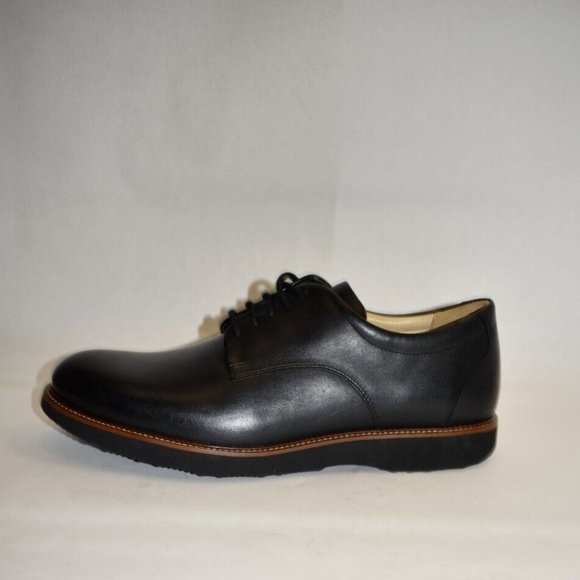 New! Samuel Hubbard Men\'s Founder M2100-048 Black Leather Size 12 US DD335 main image 4